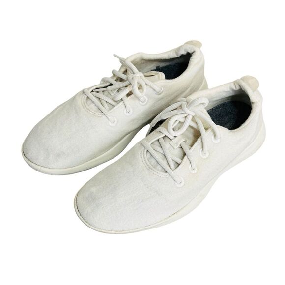 allbirds Wool Runners Natural White Cream Sole Men's Sneakers Size 10 - Picture 1 of 8